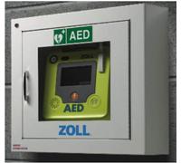 Zoll AED 3 Defibrillator Standard Surface Wall Cabinet