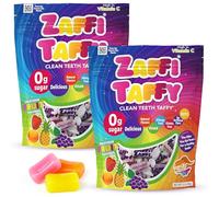 Zollipops Candy Clean Teeth Keto Sugar Free Taffy Assortment Pack 85ml (Pack of 2)