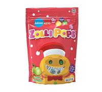 Zollipops Caramel & Green Apple, Sugar Free, Allergy Free, Vegan, KETO & Diabetic Friendly, Natural Clean Teeth Sweets