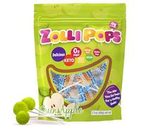 Zollipops Clean Teeth Lollipops, Green Apple, 3.1 Oz
