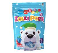 Zollipops Clean Teeth Lollipops, Holiday AntiCavity Sugar Free Candy with Xylitol for a Healthy Smile Great for Kids, Diabetics and Keto Diet, Natural, Watermelon & Blue Raspberry, 5.2 Ounce