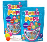 Zollipops Clean Teeth Lollipops, Natural Fruit, 10.4 Oz