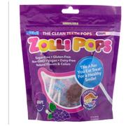 Zollipops, The Clean Teeth Pops, Grape, 15 ZolliPops, 3.1 oz