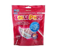 Zollipops, The Clean Teeth Pops, Raspberry, 3.1 oz