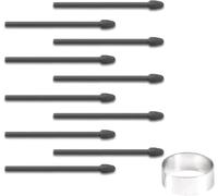 ZOLOIT Marker Pen Tips Replacement for BOOX Stylus Pen, Pen Nibs for BOOX Pen2 Pro, Max Lumi2, Note Air2, Note5, Nova Air C Stylus, Remarkable 2 Pen Tips (10 Pcs)