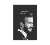 ZOLULA David Beckham Canvas Poster Wall Art Decor Print Picture Paintings for Living Room Bedroom Decoration Unframe-style 12x18inch(30x45cm)