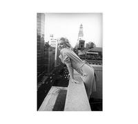 ZOLULA Film Actor- Marilyn Monroe Vintage Poster Canvas Poster Wall Art Decor Print Picture Paintings for Living Room Bedroom Decoration Unframe-style 16x24inch(40x60cm)