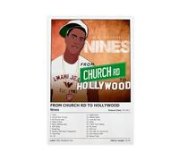 ZOLULA From Church Rd. to Hollywood - Music Album Poster Canvas Poster Wall Art Decor Print Picture Paintings for Living Room Bedroom Decoration Unframe-style 16x24inch(40x60cm)