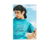 ZOLULA Joan Baez I Am Noise - Movie Poster Canvas Poster Wall Art Decor Print Picture Paintings for Living Room Bedroom Decoration Unframe-style 24x36inch(60x90cm)
