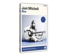 ZOLULA JONI MITCHELL-Blue - Vintage Music Poster Canvas Poster Wall Art Decor Print Picture Paintings for Living Room Bedroom Decoration Frame-style 12x18inch(30x45cm)