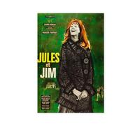 ZOLULA Jules Et Jim - Movie Poster Canvas Poster Bedroom Decor Sports Landscape Office Room Decor Gift Unframe-style 08x12inch(20x30cm)