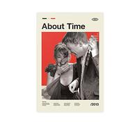 ZOLULA Poster for The Romantic Comedy Movie About Time Canvas Poster Bedroom Decor Sports Landscape Office Room Decor Gift Unframe-style 08x12inch(20x30cm)
