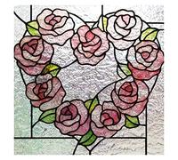 Zolula Window Film Window Film Frosted Stained Glass Films,Customized Art Deco Design Static Cling Sticker,Home Decor Foil Window Treatment (Color : 29, Size : 50X100cmx2)