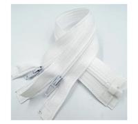 ZOLULA Zip 5Pcs Zipper Open End 20Cm-60Cm Suitable For Garment Sewing Process (Color : White, Size : 20CM_5PCS)