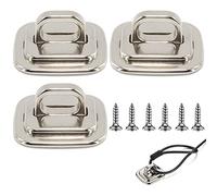 Zolunu 3 Pack Anti Theft Self Adhesive Security Plate for Cables to Lock Down Laptops, Mac Book, Tablets, iPad, or other Computer