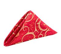 Zolunu Cloth Napkins Set of 4, 19 x 19 Inch, Washable Napkins Polyester Dinner Napkins for Restaurant, Bistro, Weddings, Parties, Holiday Dinner, Thanksgiving and Christmas