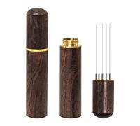 Zolunu Zolunu Espresso Distribution Tools, Espresso Coffee Stirrer (Walnut)