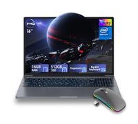 ZOLWAYTAC Gaming Laptop,Laptop,16GB RAM 512GB SSD(with TBW),N100 CPU(Up to 3.4GHz,12th),16" FHD,Aluminum Body,with WiFi/BT,Backlit Keyboard,Support Type C Charging,for Gaming,Business,SpaceGray