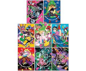 Zom 100 Bucket List of the Dead Volume 1-8 Books Collection Set By Haro Aso, Kotaro Takata