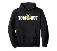 Zom-Bee Cute Creepy Zombie Bee Funny Spooky Halloween Kids Pullover Hoodie