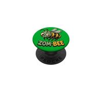 Zom-Bee Funny Creepy Zombie Bee For Beekeeper Halloween PopSockets Adhesive PopGrip