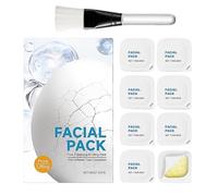 Zom - bie Facial Mask - Sleep Mask Skin Care, Wash Off Face Mask with brush Hydrating Skincare Face Mask For Smooth Skin Repair, Pore Tightening & Lifting Deep Cleansing Clay Mud Mask 1 Box, 8ea