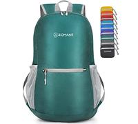 ZOMAKE Ultra Lightweight Foldable Backpack,Packable Rucksack 20L Small Walking Rucksacks Water Resistant Travel Daypack For Men Women Outdoor Hiking(Army Green)