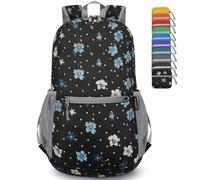 ZOMAKE Lightweight Foldable Backpack Packable Rucksack (20L/Polka dot) | Folding Small Back Pack Foldaway Ultralight Daypack for Women Men Travel Hiking Walking