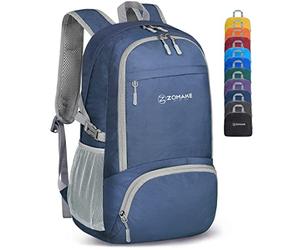 ZOMAKE Lightweight Foldable Backpack,Packable Rucksack 30L Ultra Light