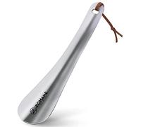 ZOMAKE Metal Shoe Horn, Small Shoehorn for Men Women Kids, 19CM Travel Lazy Shoe Spoon Helper Short Boot Horn for Football Boots (1 pc)