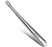 ZOMAKE Shoe Horn Long Handled, 42CM Long Shoehorn Metal for Men Women Elderly Seniors, Extra Long Shoe Spoon Helper Boot Horn for Football Boots with Handle (1 pc)