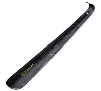 ZOMAKE Shoe Horn Long Handled, Long Shoehorn Metal 42CM for Men Women Elderly Seniors, Extra Long Shoe Spoon Helper Boot Horn for Boots (1pc Black)