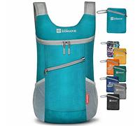 ZOMAKE Ultra Lightweight Foldable Backpack 14L - Ultralight Small Packable Backpack Lightweight Rucksack Waterproof Compact Travel Daypack for Women Men Hiking Walking(Dark Green)