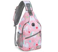 ZOMAKE Women's Sling Backpacks Bag, Unicorn Pink, S
