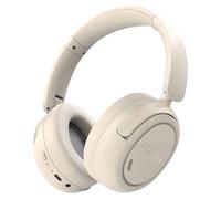 Zomar Sounds Apollo Over-Ear Wireless Headphones with Active Noise Cancellation - Bluetooth 5.3, 50H Playtime, 40mm Drivers, Built-In Mic, Fast Charging (Ivory White)