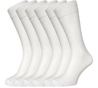 ZombaFlo 6 Pairs Diabetic Socks For Women - Non Elastic - Cotton Rich, Gentle Grip Stay Up Soft Top Socks for Women UK 4-7 Multipack