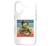 Zombi eats meatballs Scary Zombie Meat Flesh Zombie Dead Case for iPhone 17