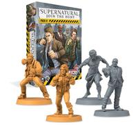 CMON Zombicide Supernatural Character Pack #1 - Sam, Dean, Alpha Vampire, Wendigo - Unleash Hellish Action! Cooperative Board Game for Ages 14+, 1-6 Players, 60 Minute Playtime, Made