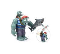 (zombie 4) New Plants vs Zombies Figures Dr. Zomboss Peashooter Gargantuar Potato Mine Chomper Conehead Chrismas