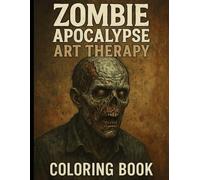Zombie Apocalypse Art Therapy Coloring Book: Dark Artwork To Color For Stress Relief And Relaxation