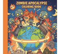 Zombie Apocalypse Coloring Book: “Scary and Fun Zombie Coloring Pages for Teens and Adults - Horror, Apocalypse, and Creepy Undead Designs”