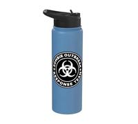 Zombie Apocalypse Zombie Outbreak Response Team Stainless Steel Insulated Water Bottle