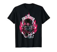 Zombie Army The Firestarter T-Shirt, Men, Black, Large