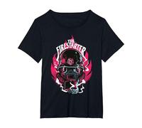 Zombie Army The Firestarter T-Shirt, Women's Plus, Black, 4X
