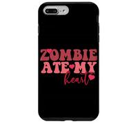 Zombie Ate My Heart Funny Undead Romance Case for iPhone 7 Plus/8 Plus