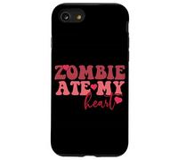 Zombie Ate My Heart Funny Undead Romance Case for iPhone SE (2020) / 7/8