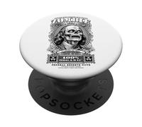 Zombie Benjamin Franklin Halloween Banknote Horror Dollar PopSockets Adhesive PopGrip
