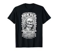 Zombie Benjamin Franklin Halloween Banknote Horror Dollar T-Shirt