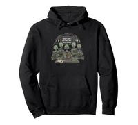Zombie Book Club Halloween Zombies Reading Pullover Hoodie