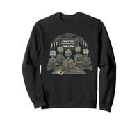 Zombie Book Club Halloween Zombies Reading Sweatshirt